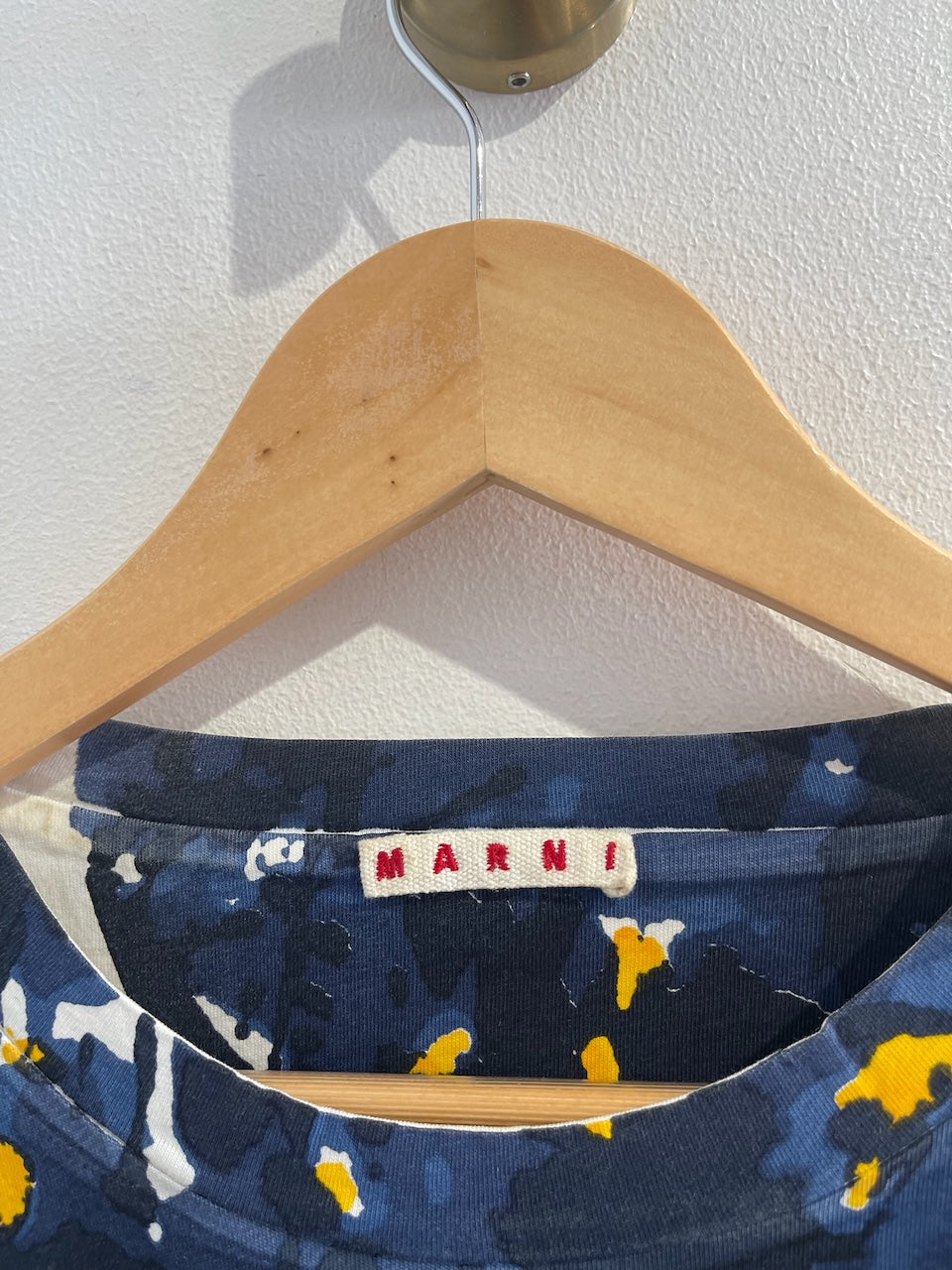 T-shirt Marni bleu T.36