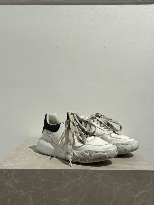 Baskets Alexander McQueen blanc T.38,5
