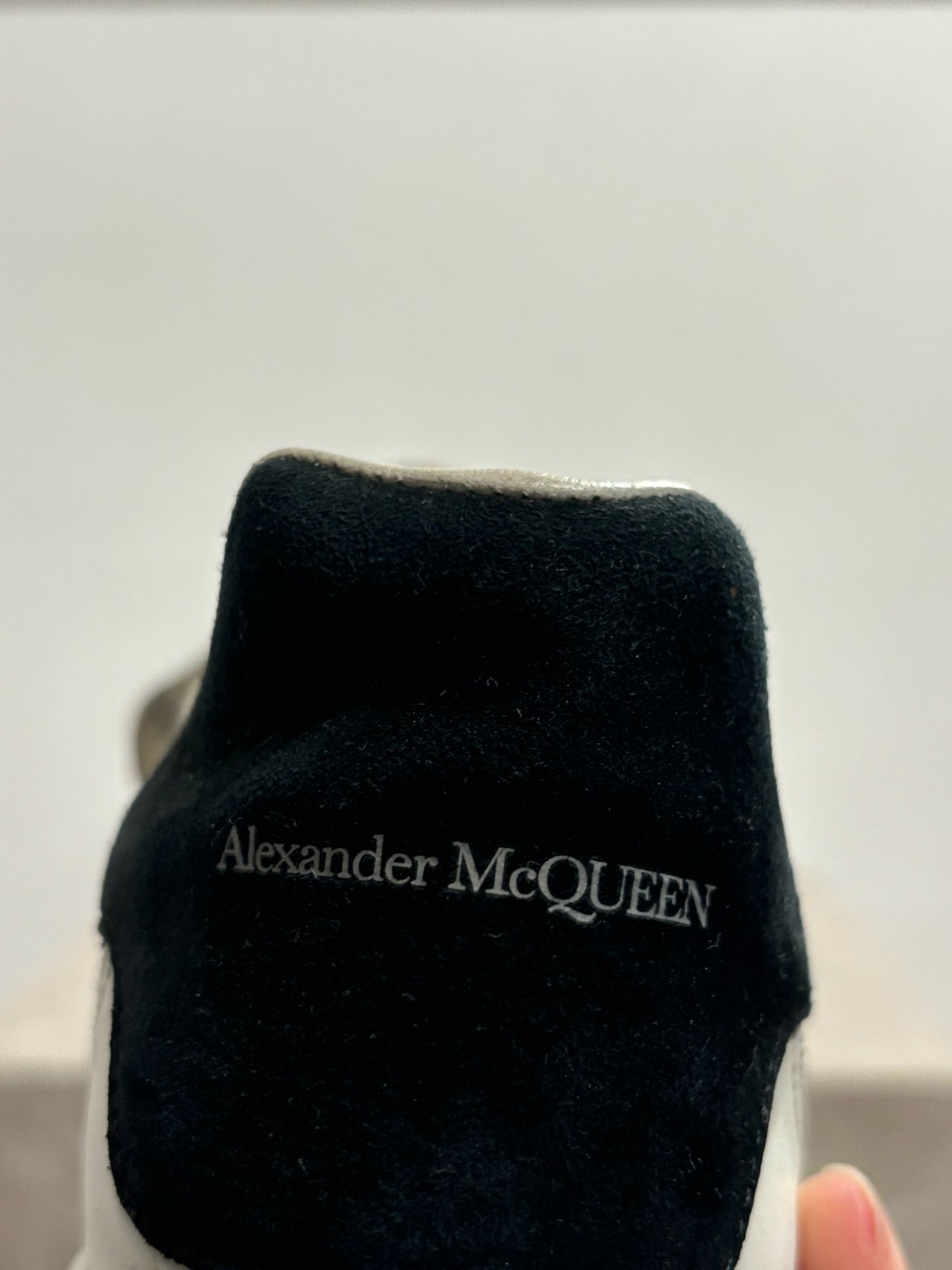 Baskets Alexander McQueen blanc T.38,5
