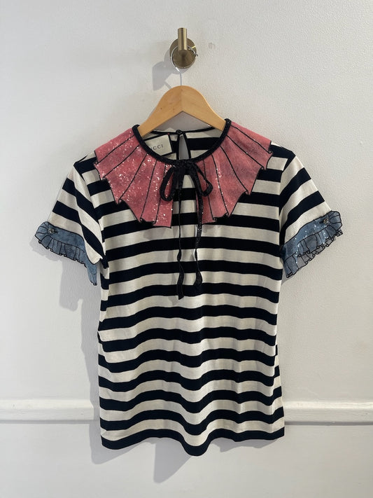 T-shirt Gucci rayé T.M