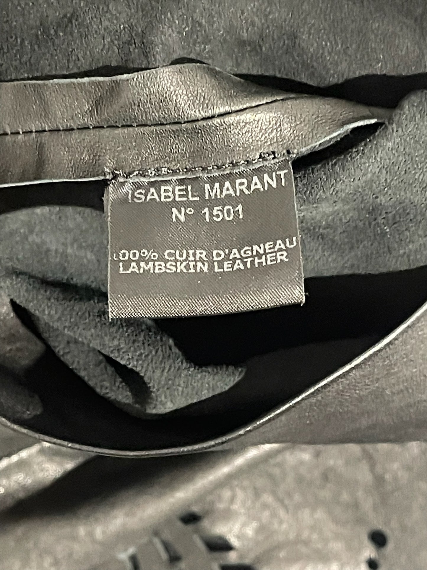Top Isabel Marant noir T.36