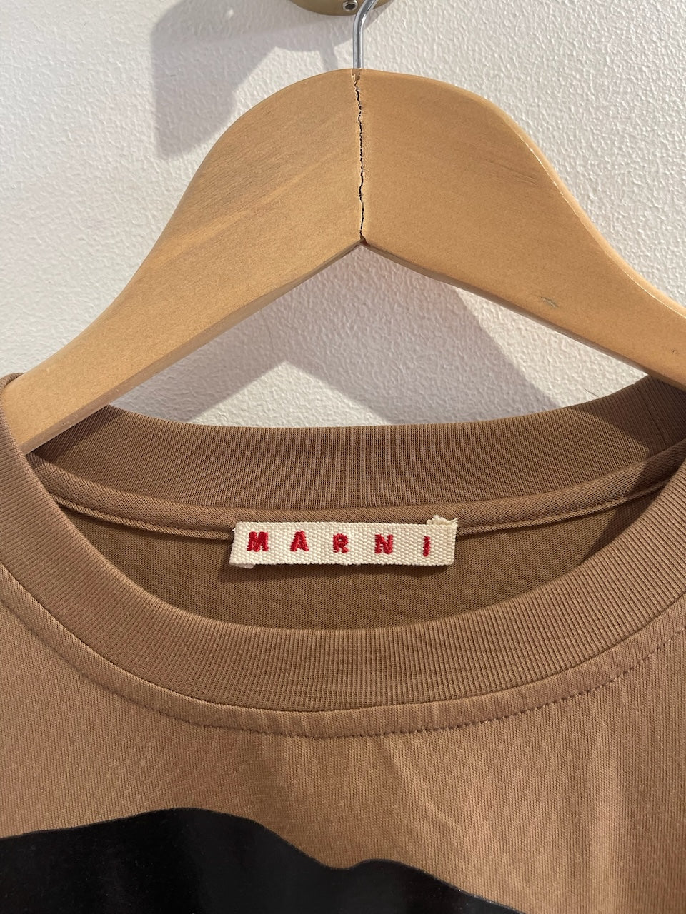 T-shirt Marni marron T.36