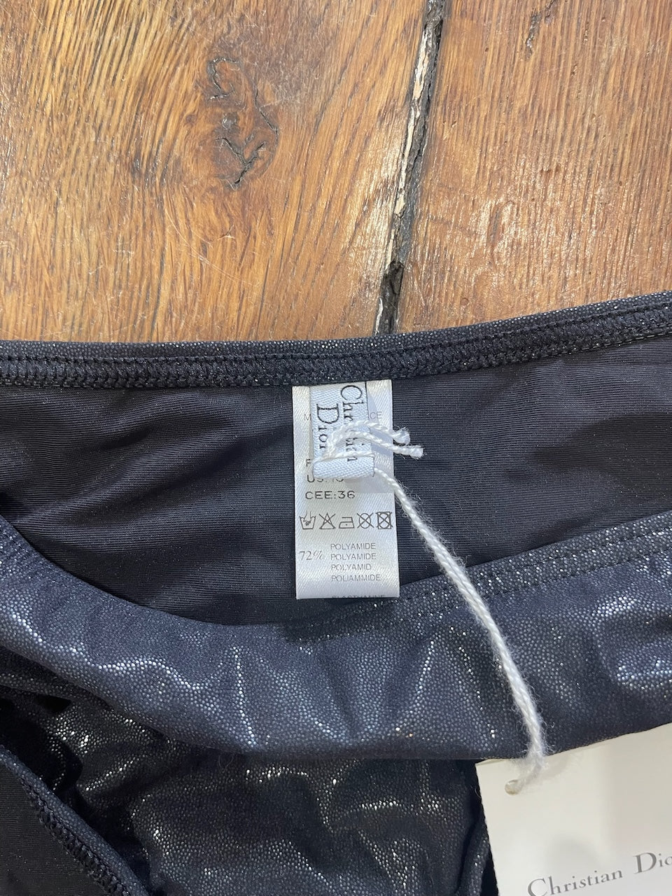 Maillot de bain Christian Dior noir NEUF