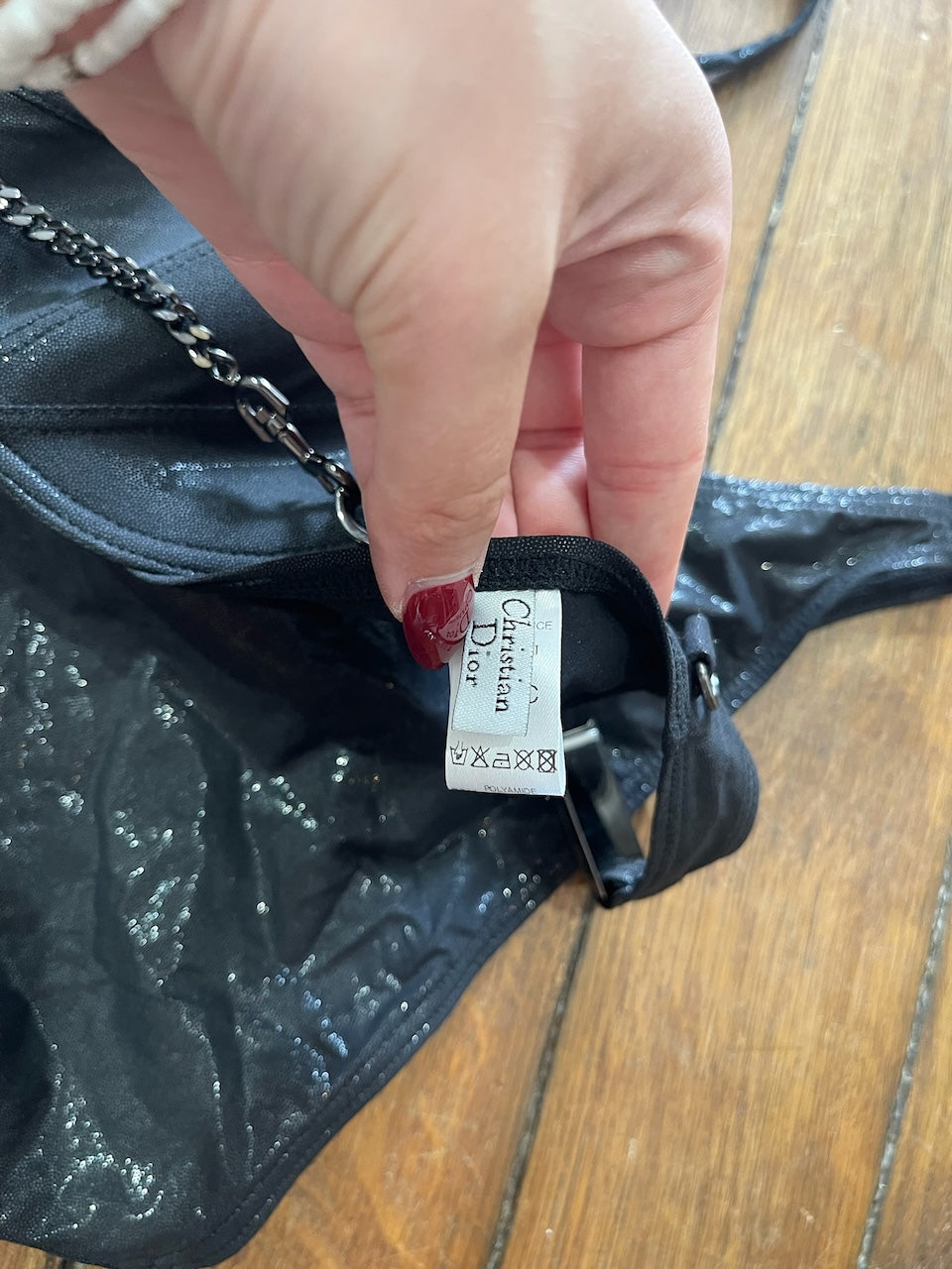Maillot de bain Christian Dior noir NEUF