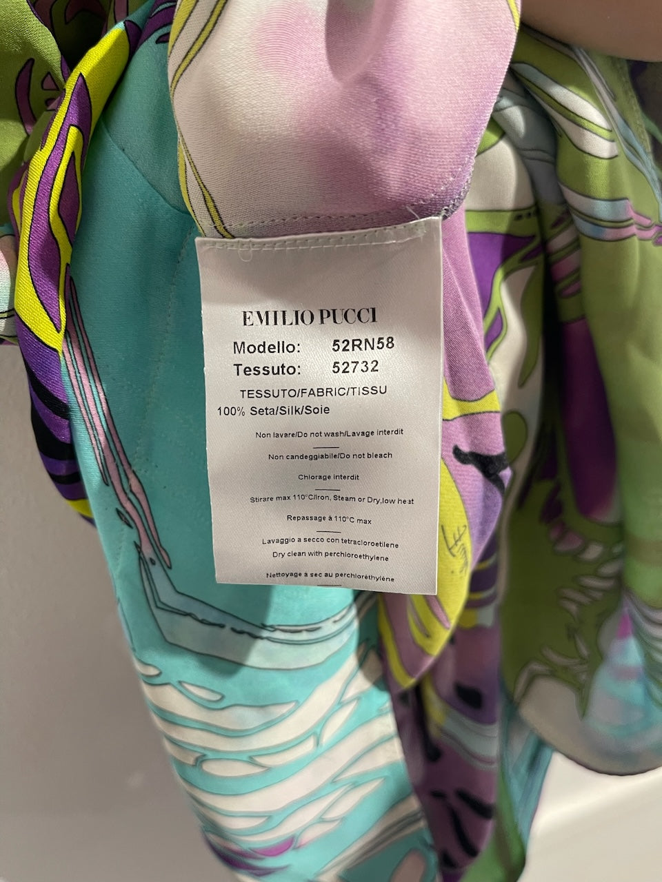 Top Pucci imprimé T.36