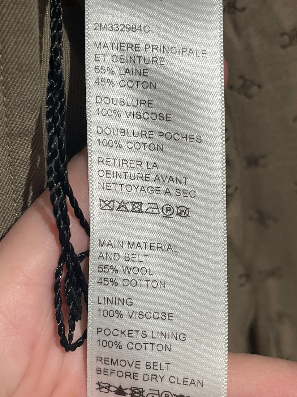 Trench Celine beige T.36