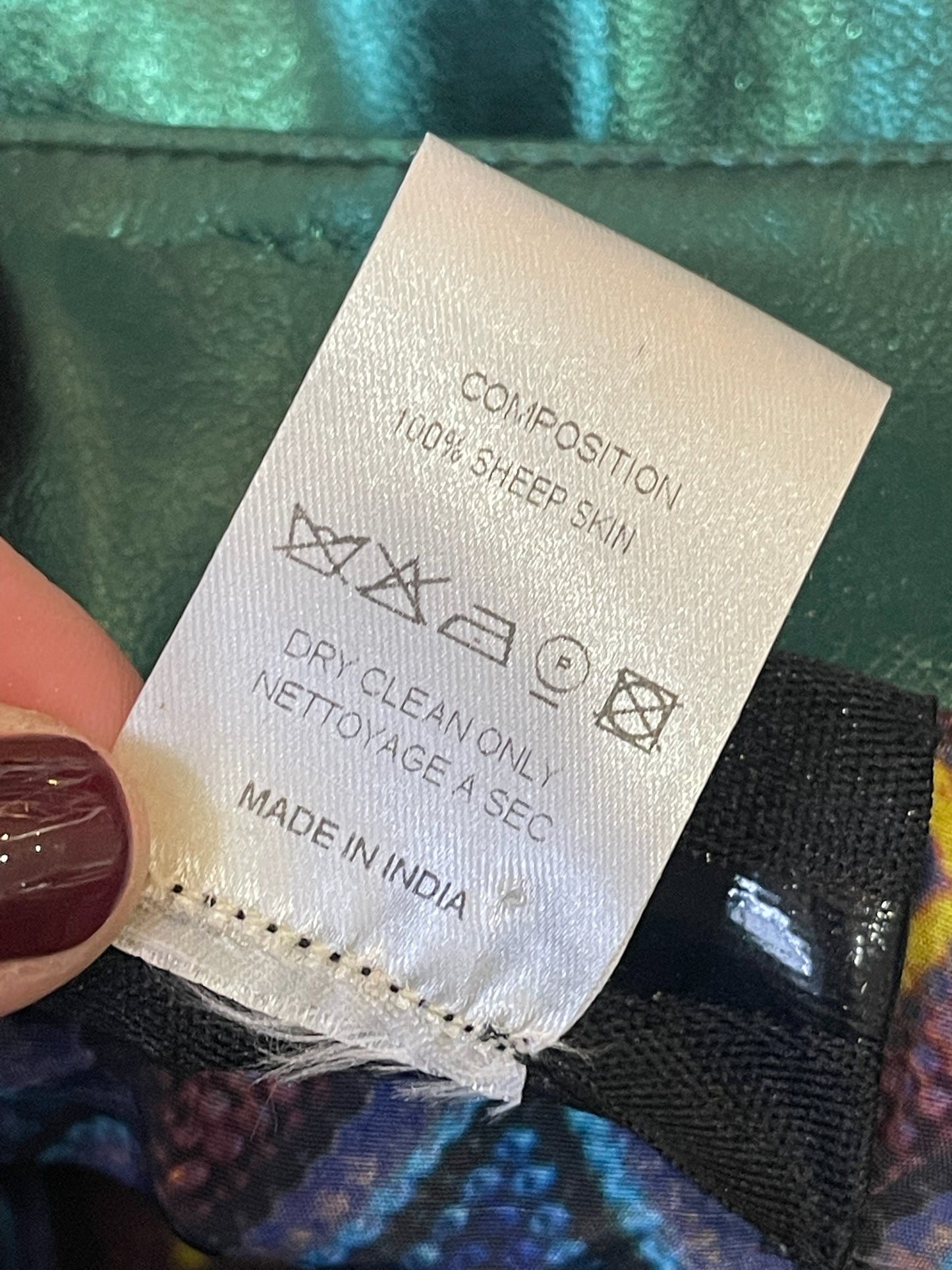 Jupe Michel klein verte T.38