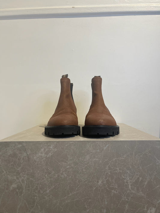 Bottines Celine Margaret marron T.40