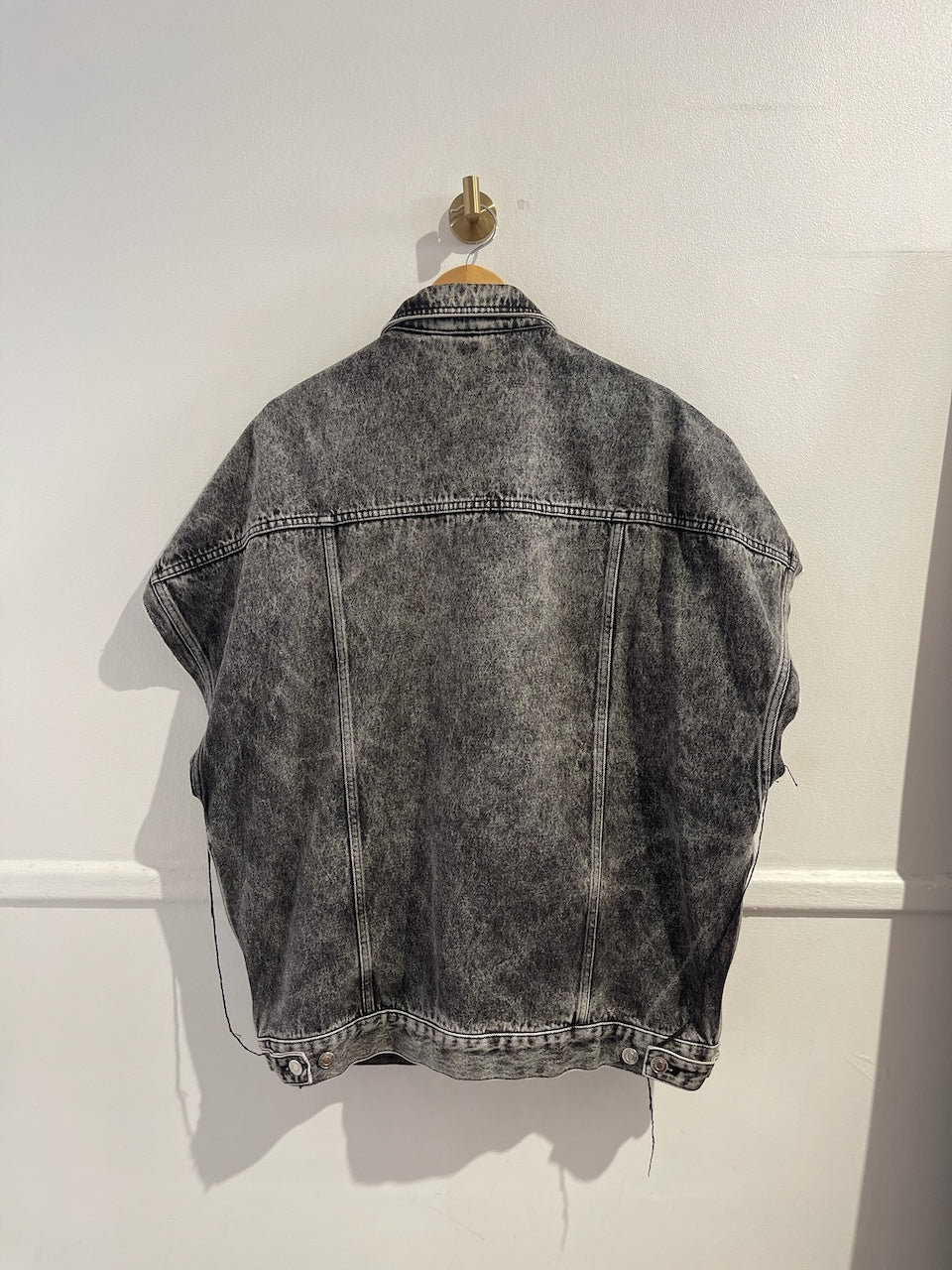 Veste Iro en jeans noir T.38