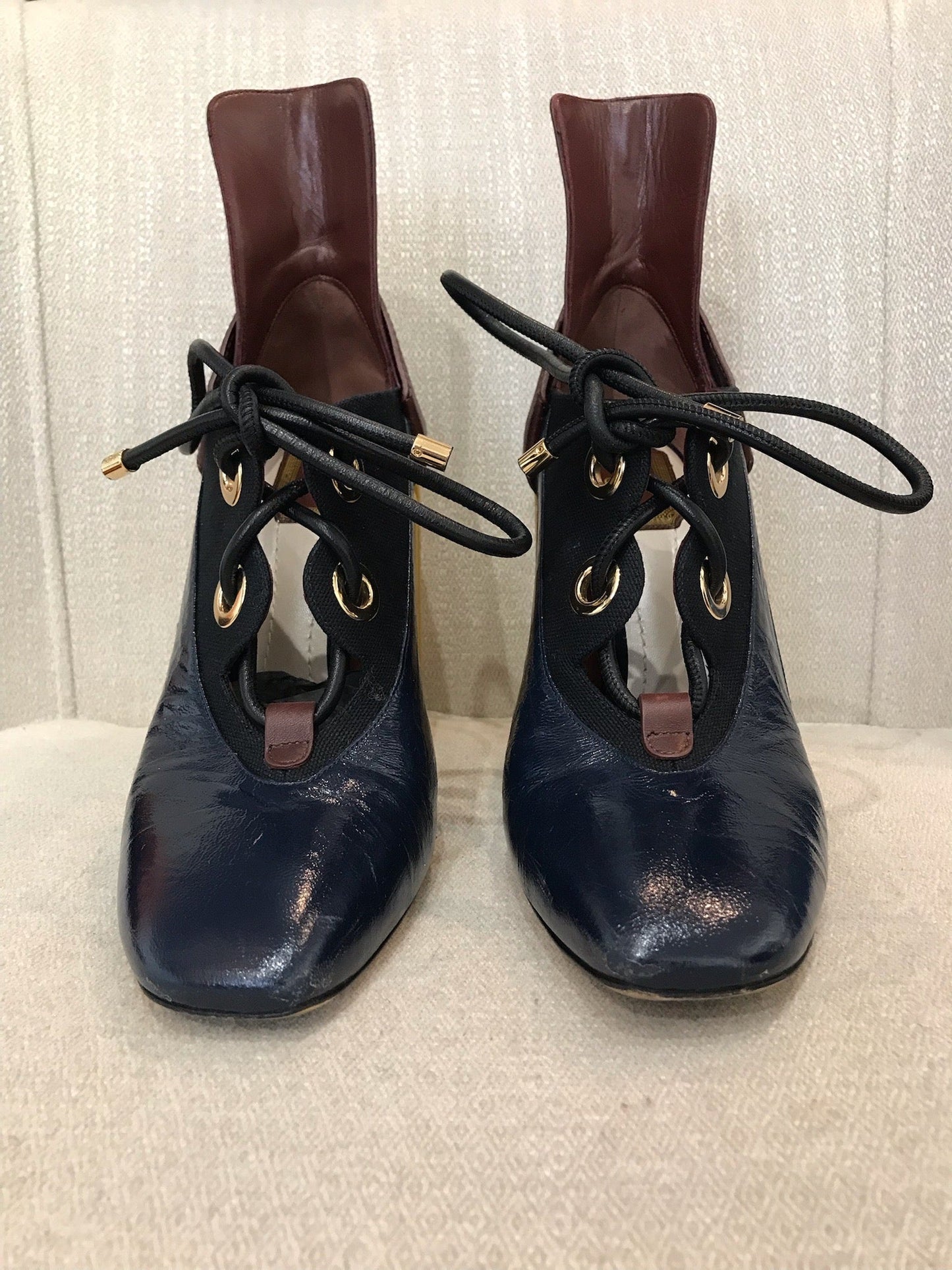 Boots Dior bleu marine T.40,5