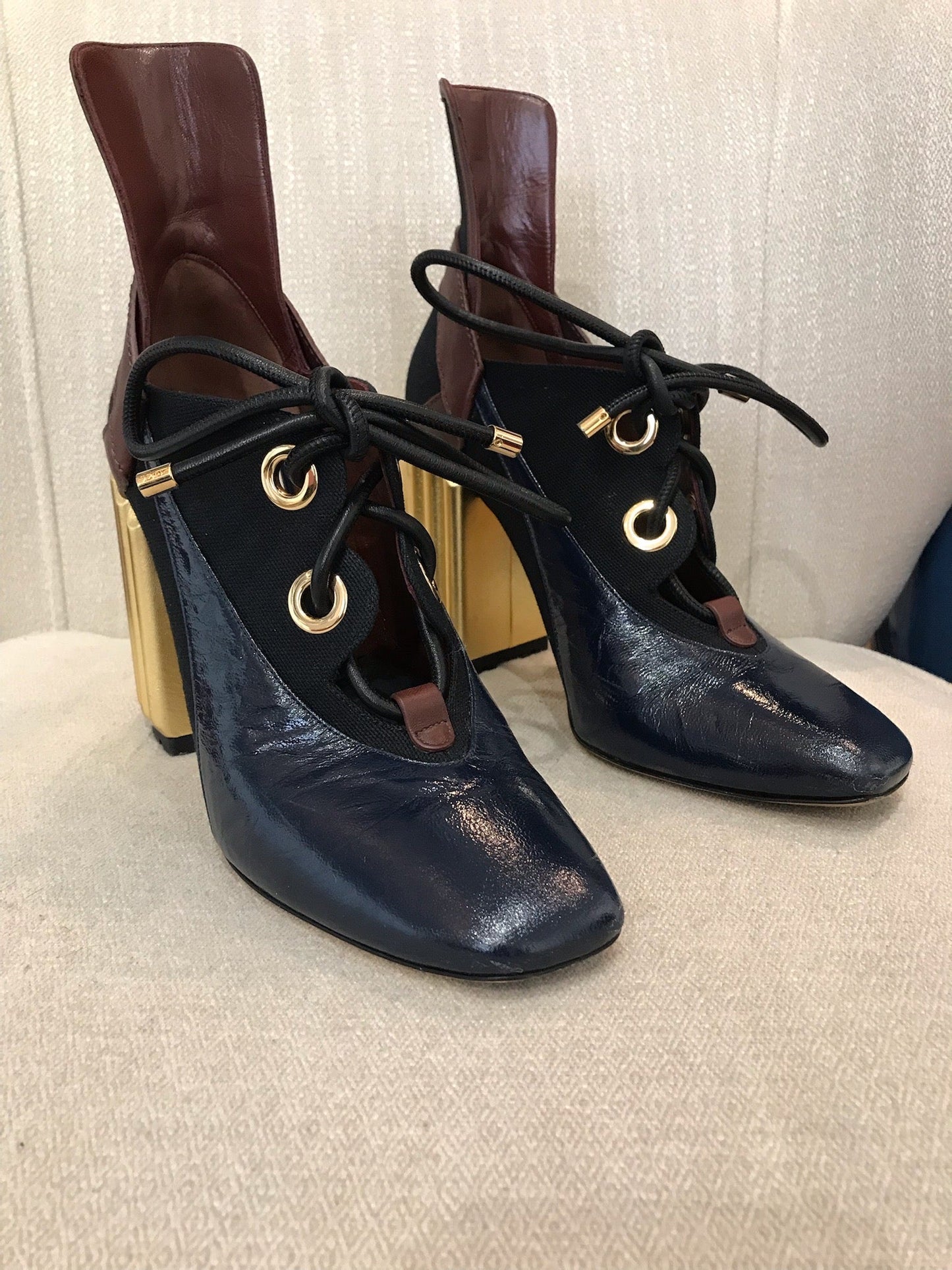 Boots Dior bleu marine T.40,5