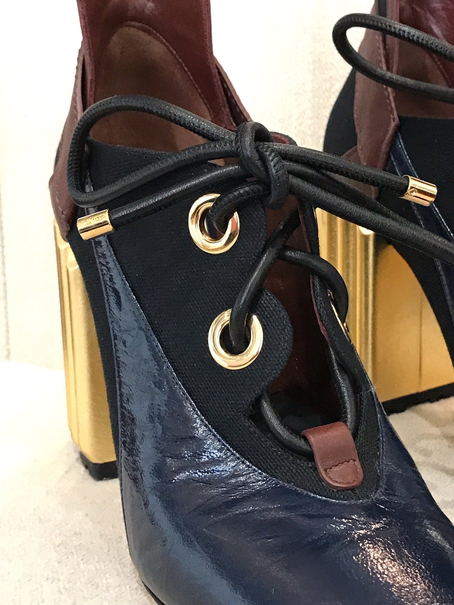 Boots Dior bleu marine T.40,5