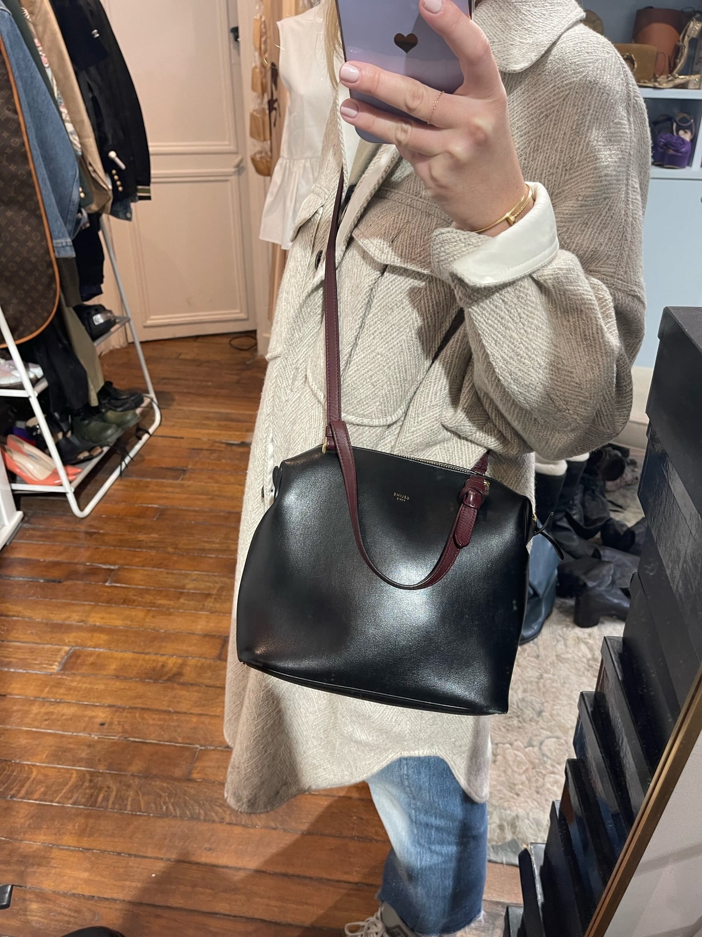 Sac Celine Soft Cube noir