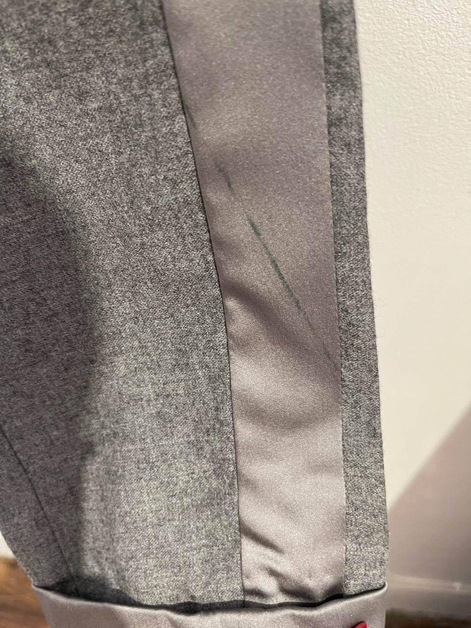 Pantalon Brunello Cucinelli gris T.36