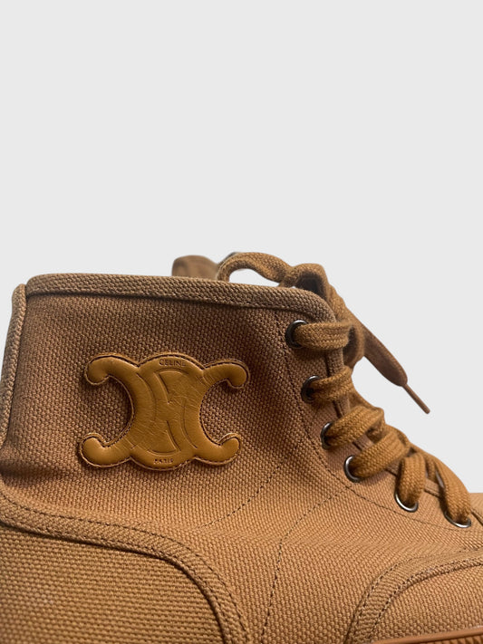 Bottines Celine camel T.39