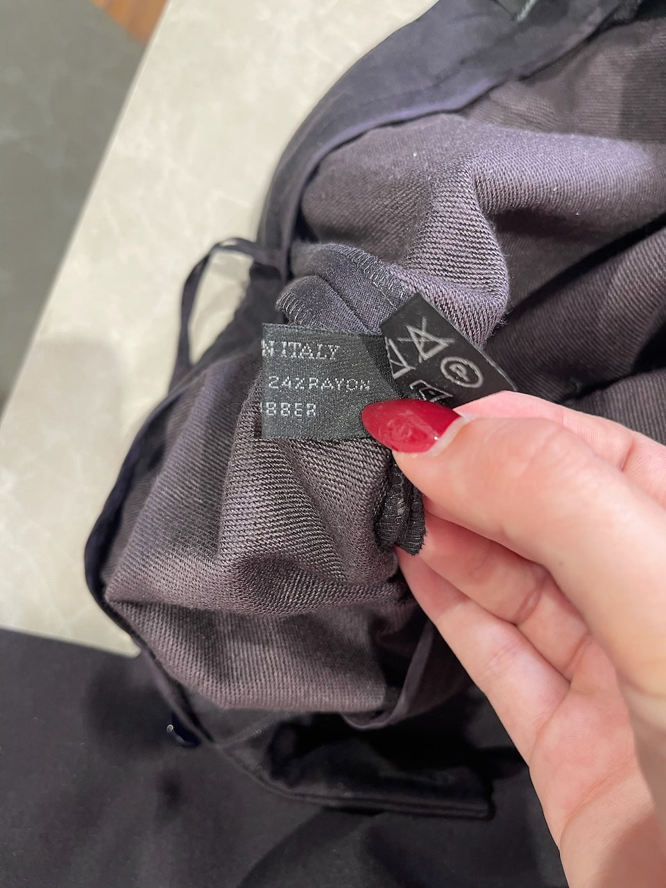 Pantalon Prada noir T.36