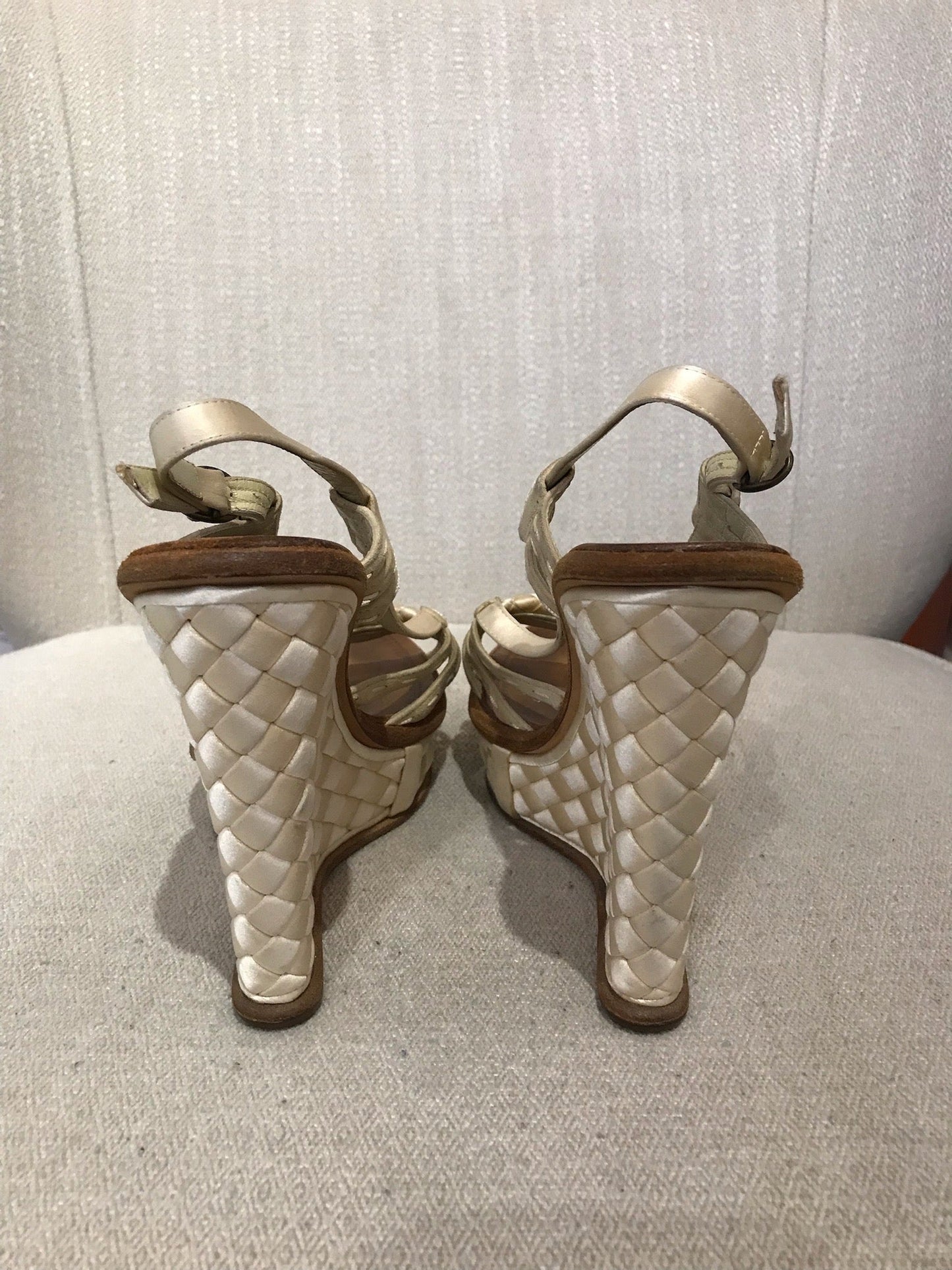 Sandales Bottega Veneta beige T.36