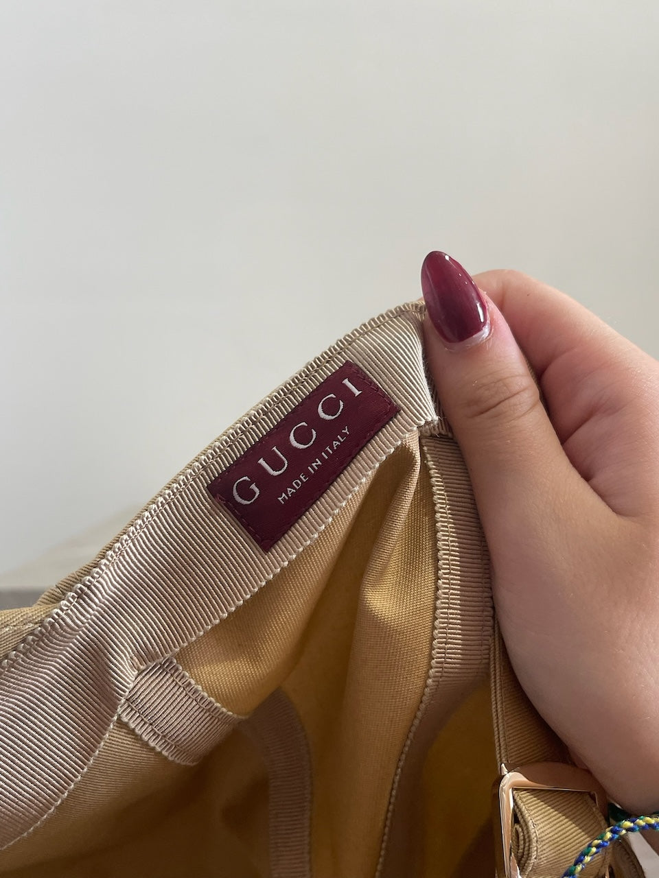Casquette Gucci beige T.XXL NEUVE