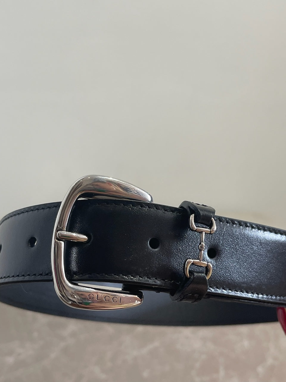 Ceinture Gucci noire T.60 Neuve