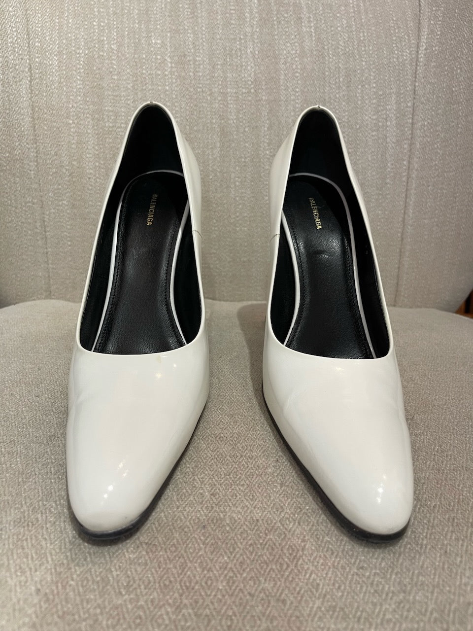 Escarpins Balenciaga blancs T.38