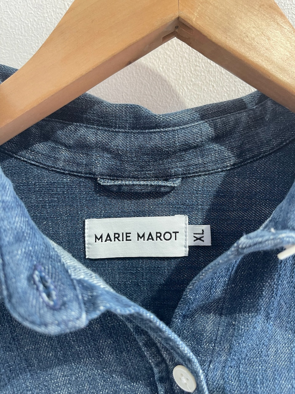 Chemise Marie Marot en jeans T.XL