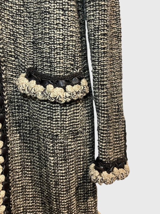 Manteau Chanel marron T.34