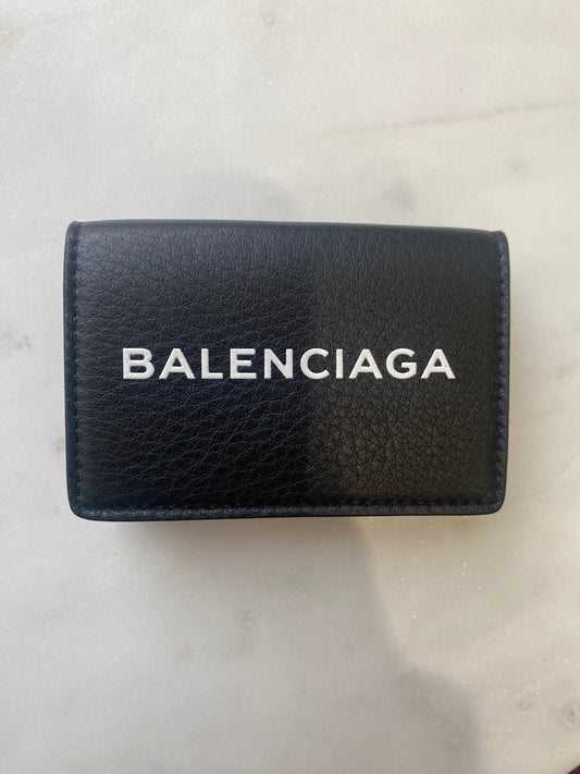 Porte-monnaie Balenciaga noir Neuf