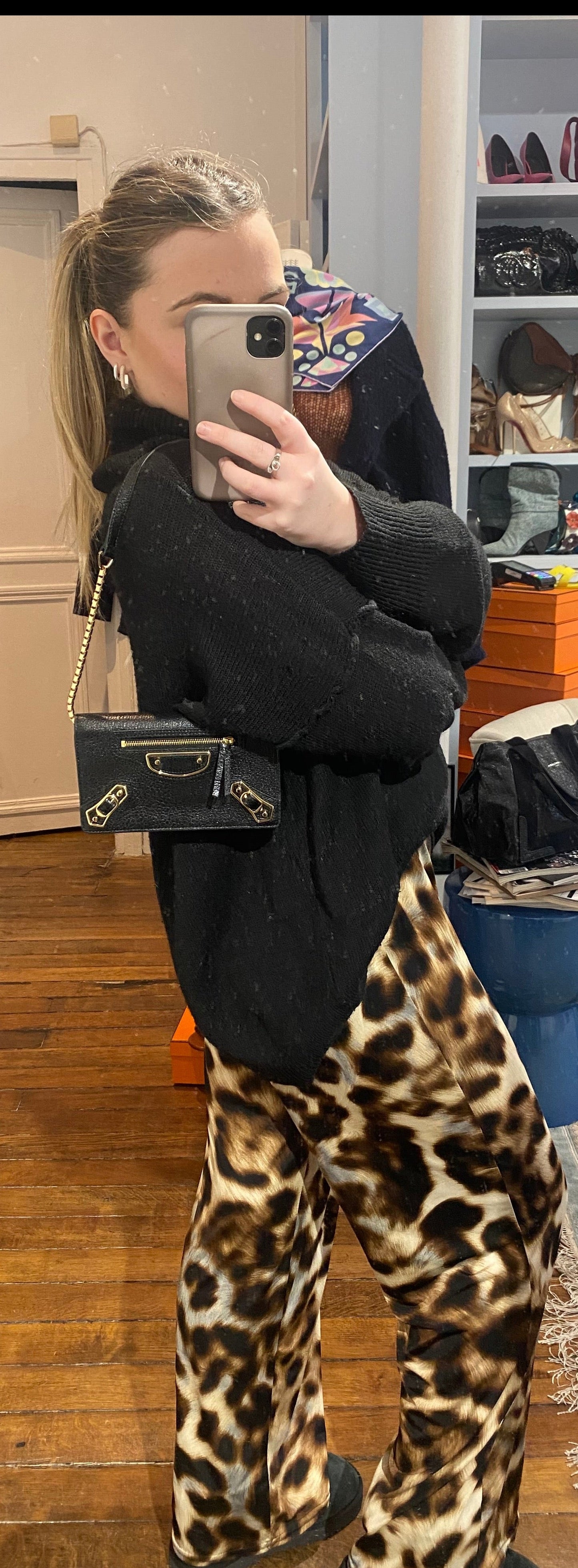 Sac Balenciaga City Wallet noir NEUF