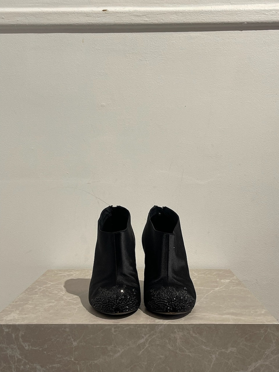 Bottines Chanel noires T.38