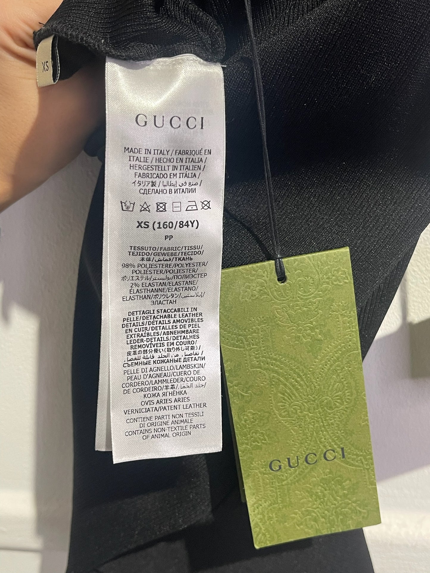 Robe Gucci noire T.XS