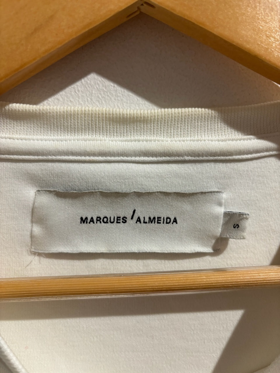 Sweat Marques Almeida blanc T.S