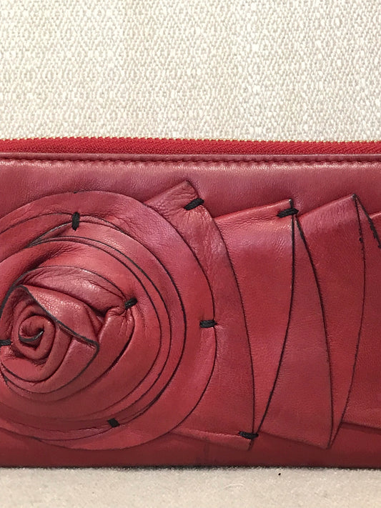 Portefeuille Valentino rouge