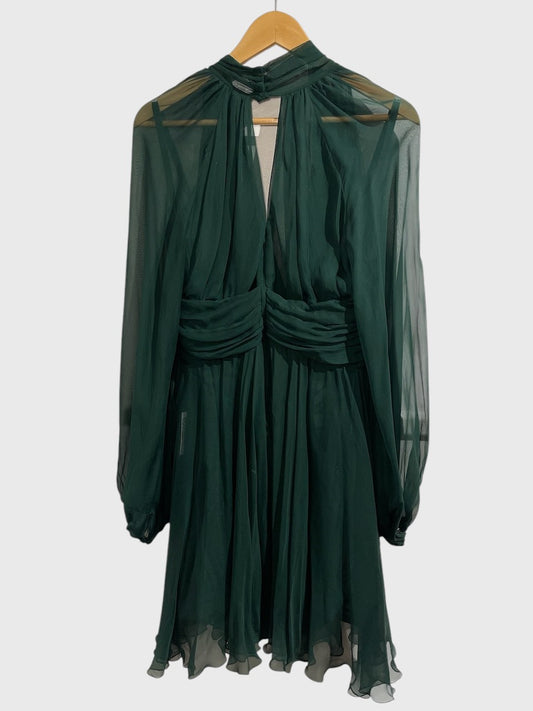 Robe Dolce & Gabbana verte T.42