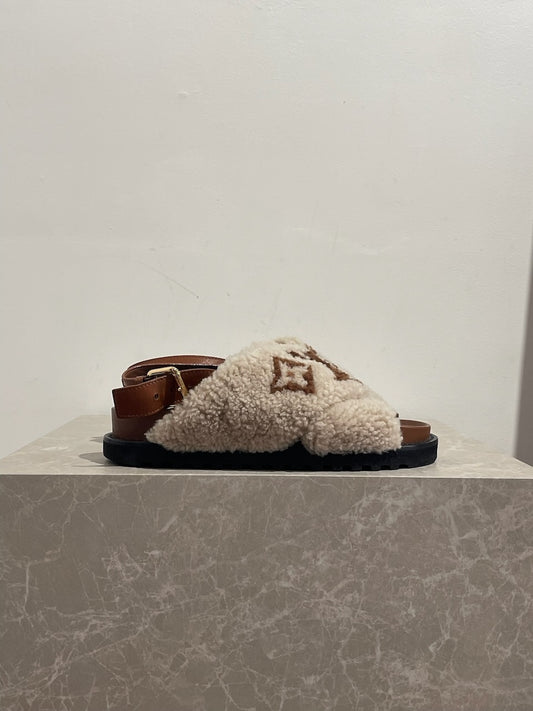 Mules Louis Vuitton Paseo Confort T.37