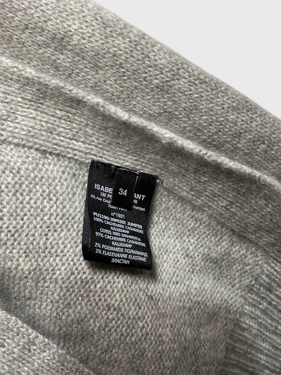 Pull Isabel Marant gris T.34
