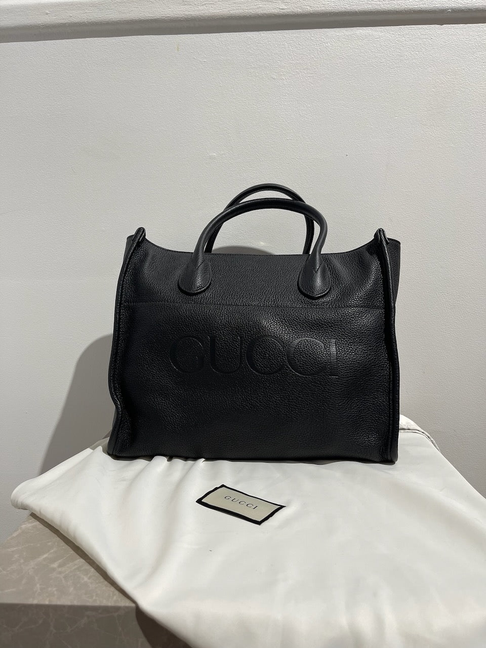 Sac Gucci cabas noir