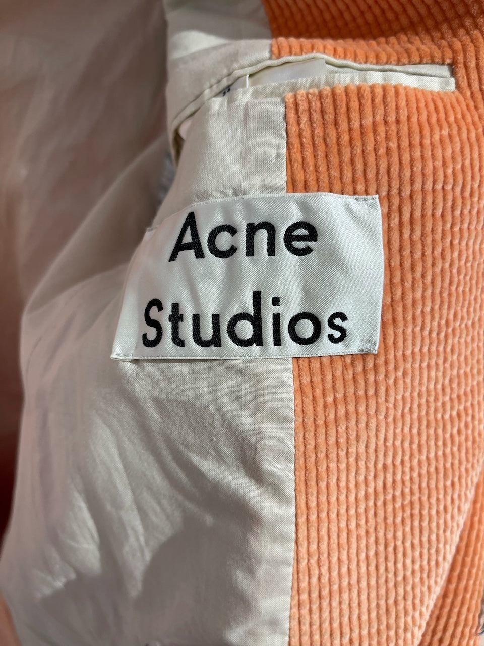Blazer Acne Studios orange T.34