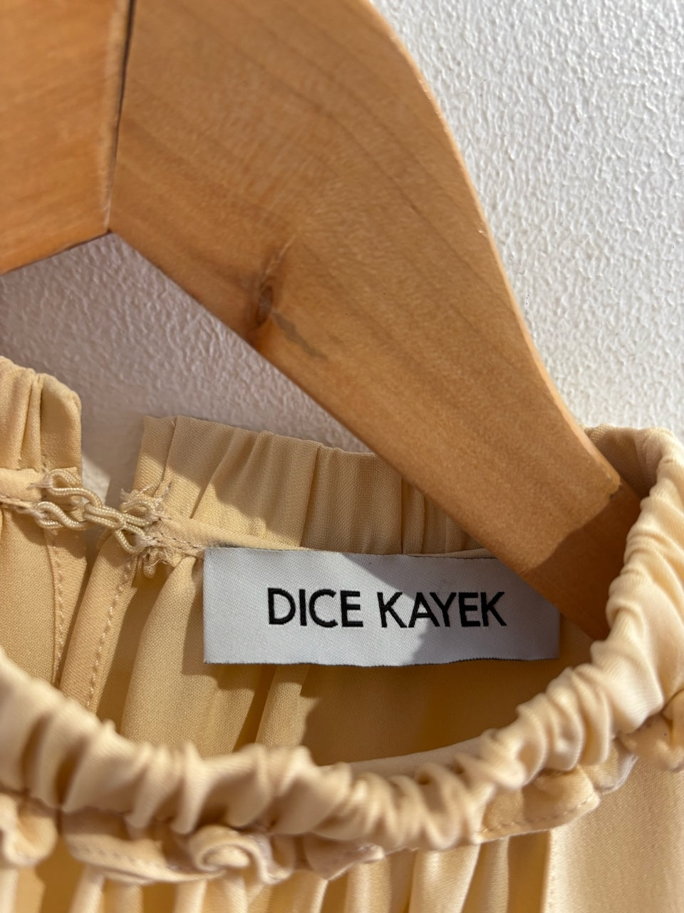 Blouse Dice Kayek beige T.36