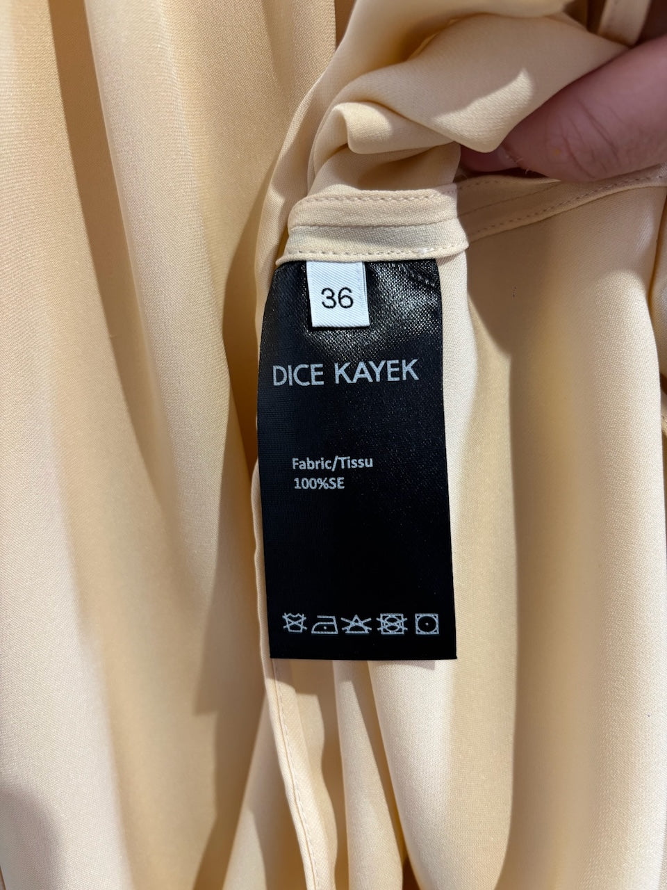 Blouse Dice Kayek beige T.36