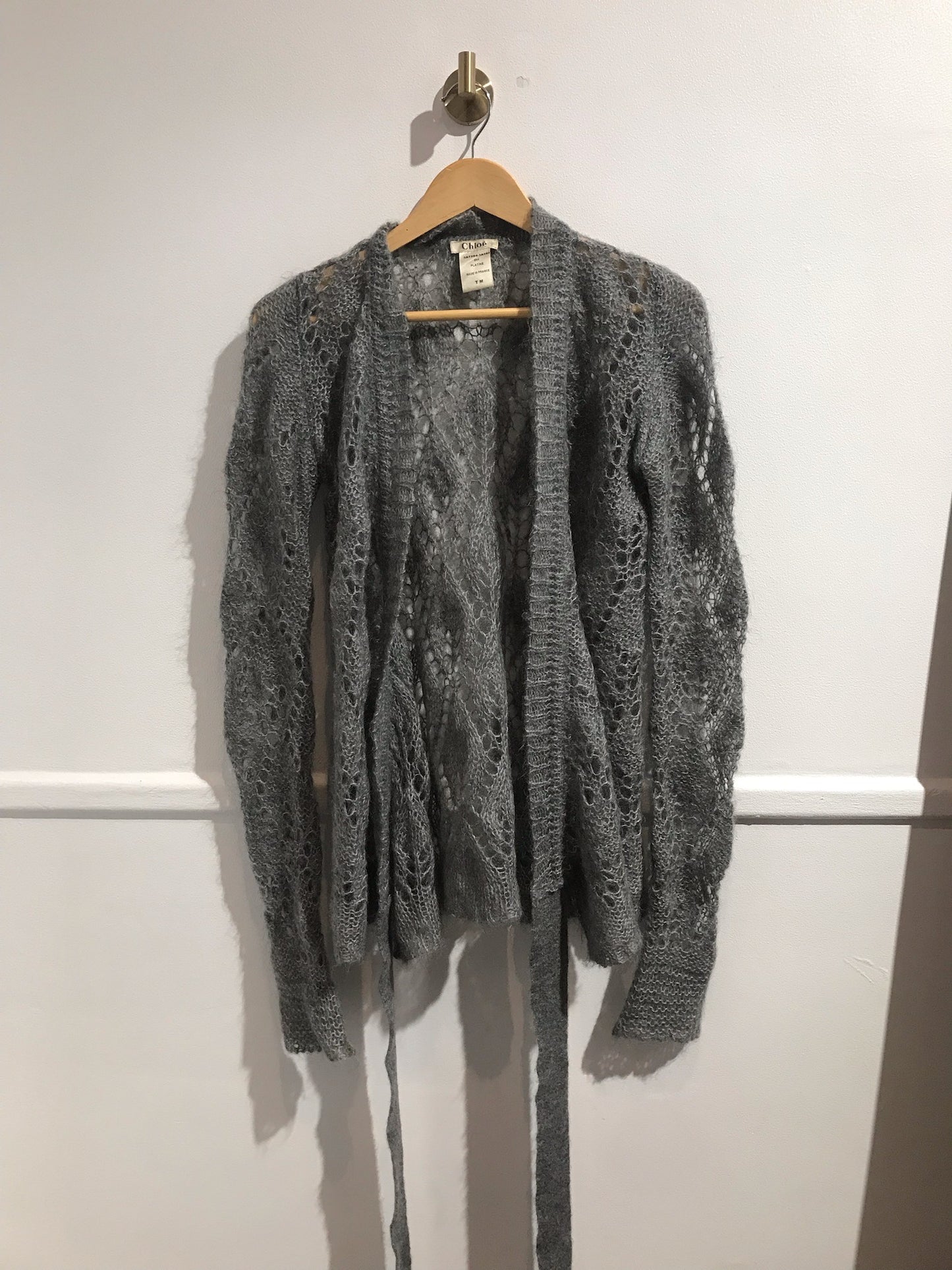 Gilet Chloé gris T.M