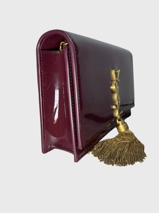 Sac Saint Laurent Kate Tassel bordeaux