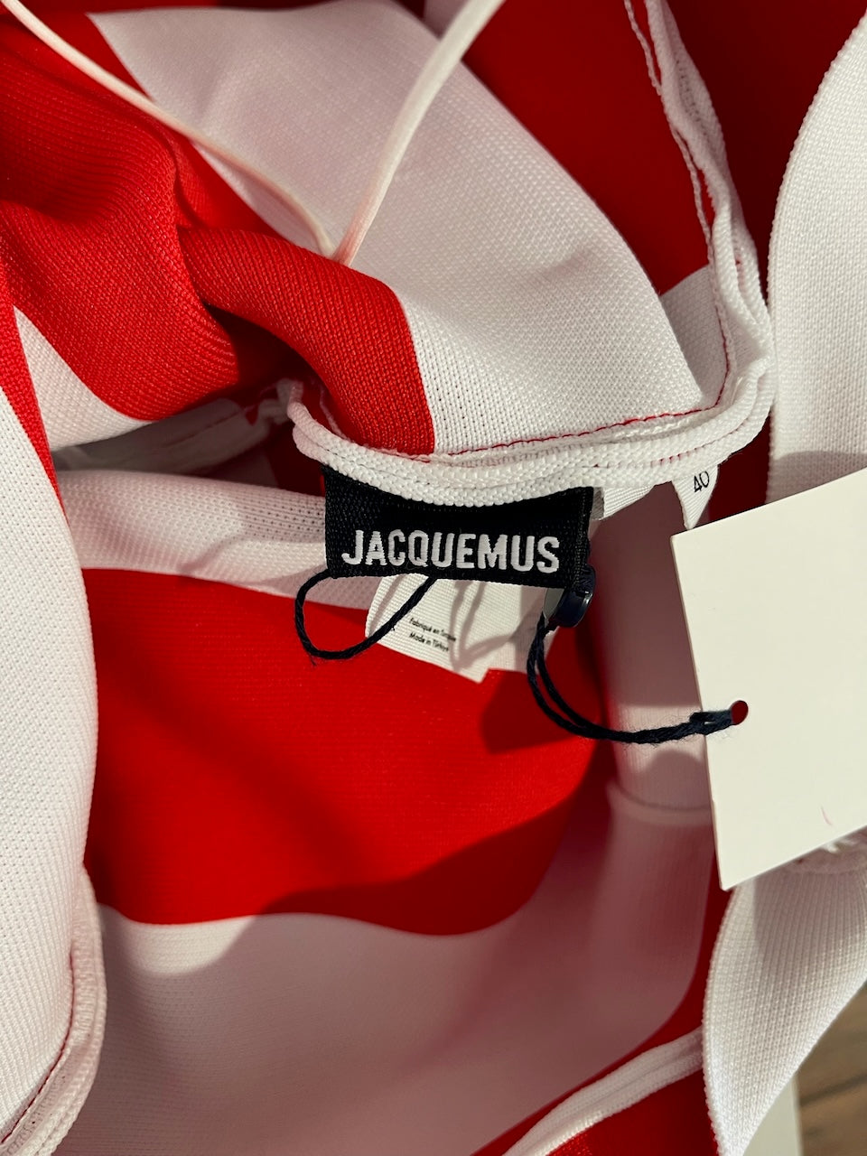 Combinaison Jacquemus rayée T.40