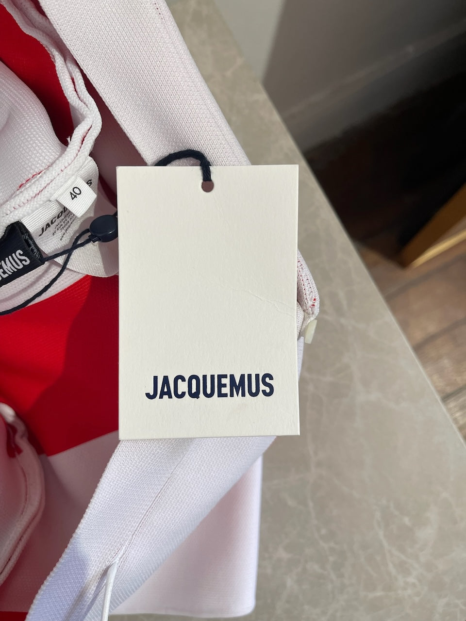Combinaison Jacquemus rayée T.40