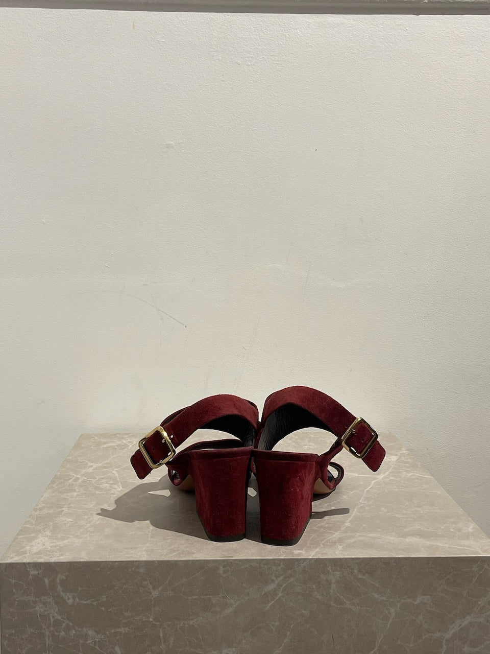 Sandales Celine bordeaux T.38