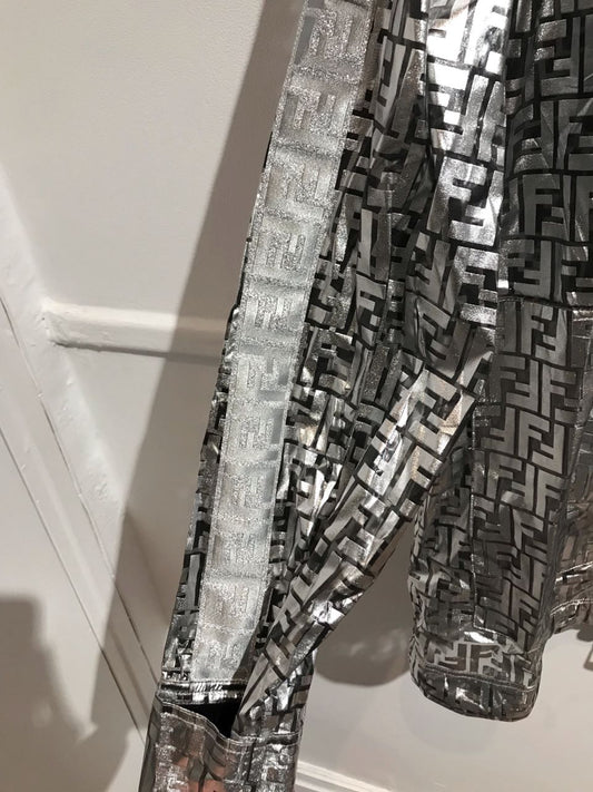 Veste Fendi argent T.40 Neuve