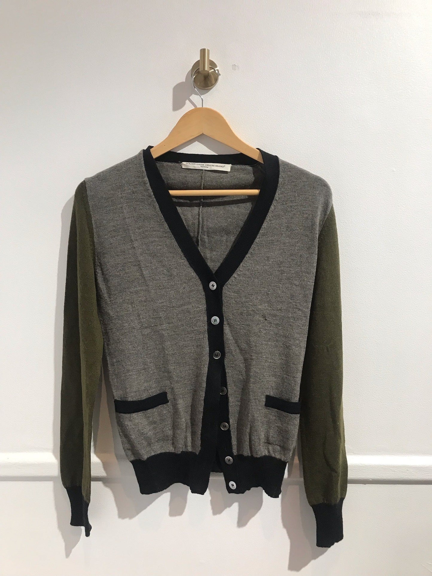 Gilet Golden Goose Deluxe gris T.S