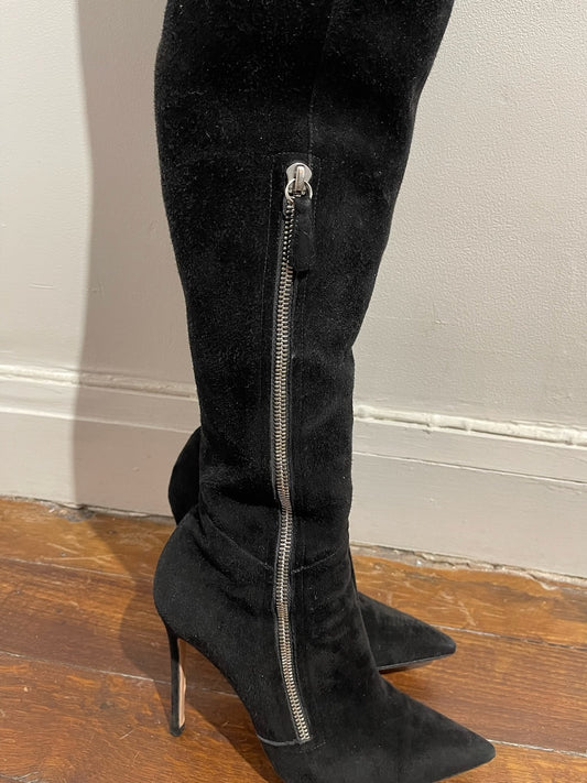 Bottes Gianvito Rossi noires T.37