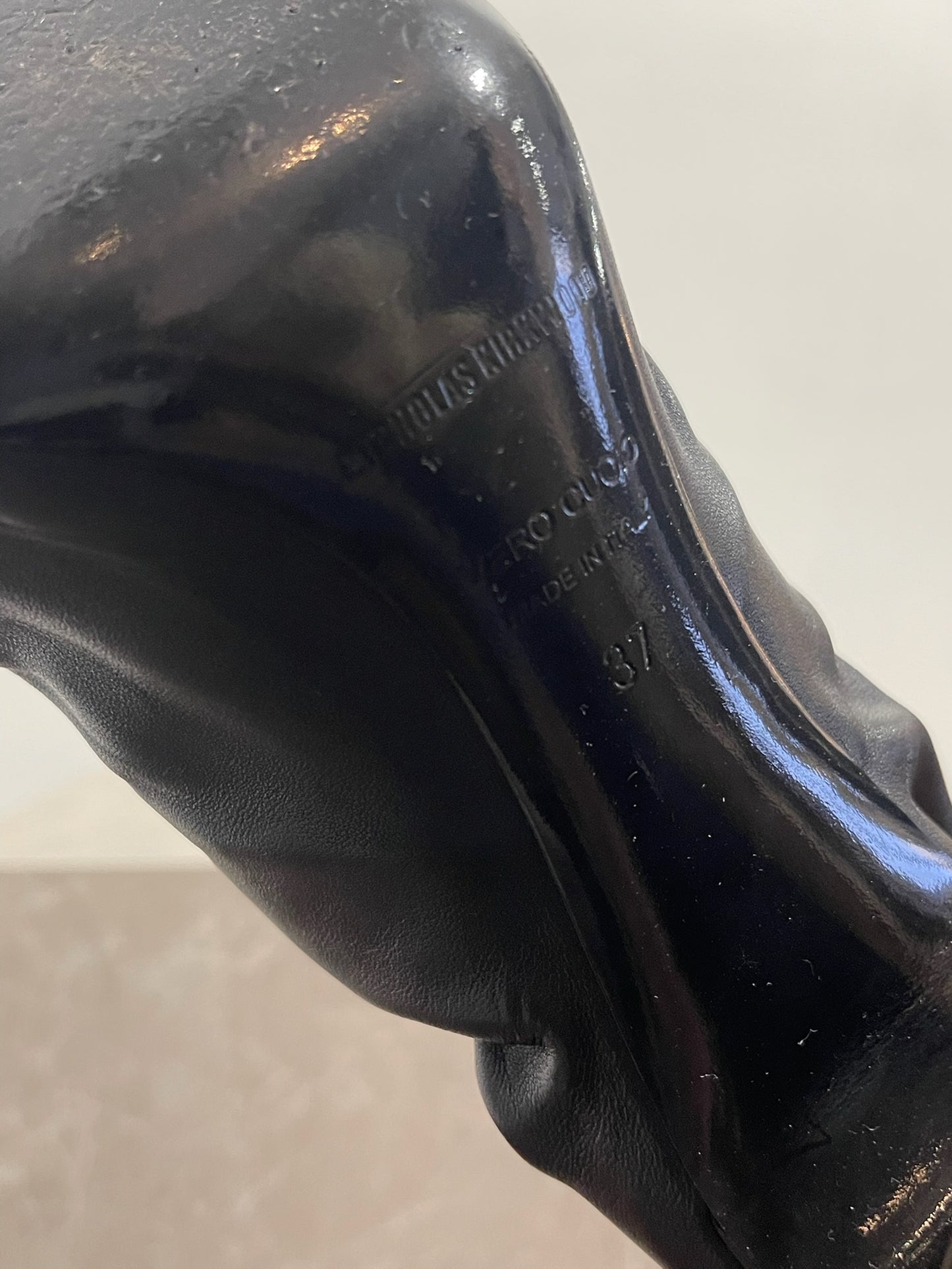 Bottines Nicholas Kirkwood noires T.37