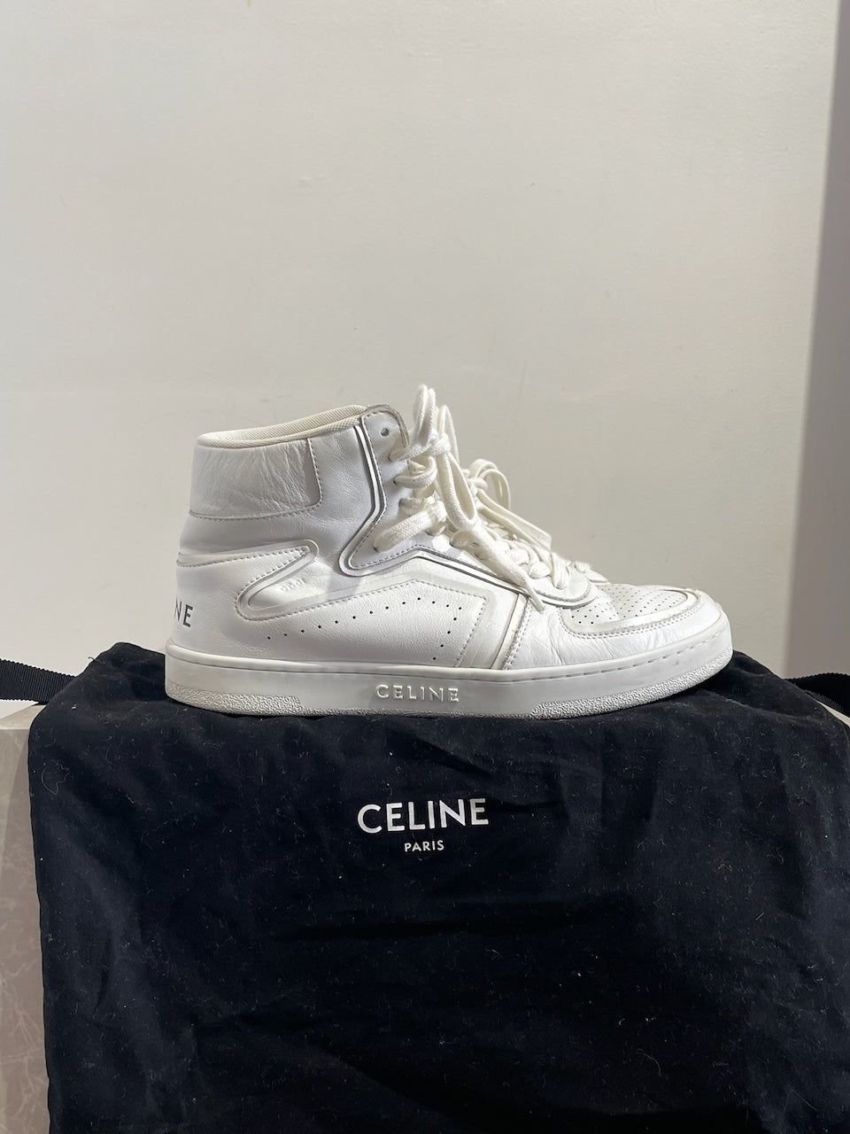 Basket Celine blanches T.40