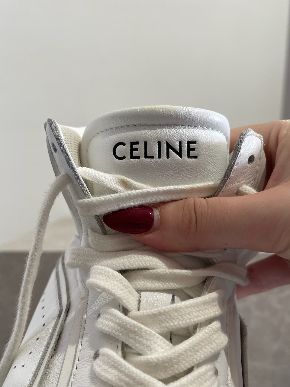 Basket Celine blanches T.40